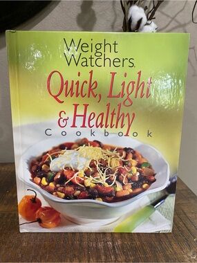 Weight Watchers Quick, Light & Healthy Cookbook, Hardback, vintage